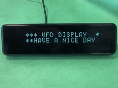 ELO USB VFD POS Rear Facing Customer Display Screen 2X20 E122426 / ESYxxE2x