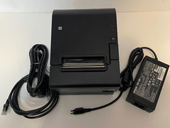 EPSON TM-T88VII Thermal POS Receipt Printer Ethernet or USB C31CJ57012 M371A