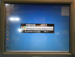 Micros Workstation 5 System Unit Touch Screen POS Terminal 400814-001