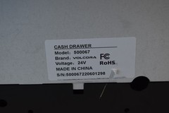 Volcora #500067 16″ Auto Open Cash Drawer ~ Black