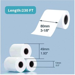 POS Receipt Paper for Clear Transactions – 10 Rolls