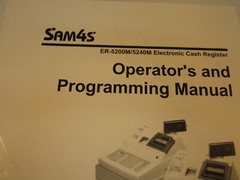 Programming Book for Sam4s Cash RegisterS