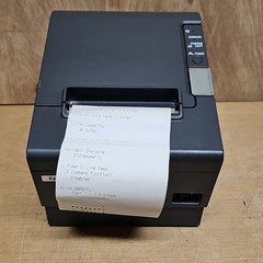 Epson TM-T88IV POS Thermal USB Receipt Printer M129H Power Adapter NOT INCLUDED