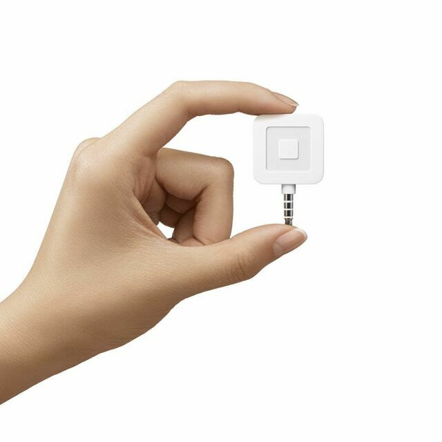 Square A-PKG-0206-01 Credit Debit Card Reader – White for Apple iPhone and…