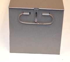 LeFebure Safe Deposit Box, Metal, Drawer *Used* 21- 9/16″ x 4-7/8″ x 4-13/16″