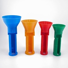 COIN COUNTING TUBES FAST WRAP PENNY NICKEL DIME QUARTER USA /3d printed