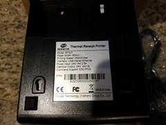 Rongta POS Printer, 80mm USB Thermal Receipt Printer Restaurant, Business RP327