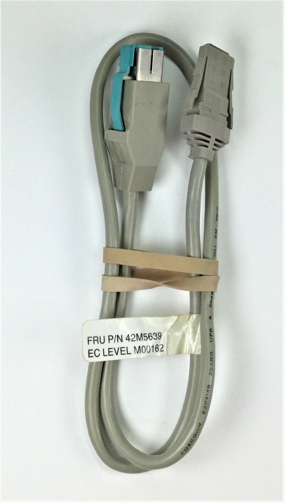 IBM 12V Powered USB to 4 Pin Keyboard Cable 2FT FRU: 42M5639