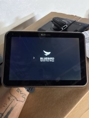 Bluebird Genius POS Touchscreen Terminal Lot w/ Boxes and Welcome Kits