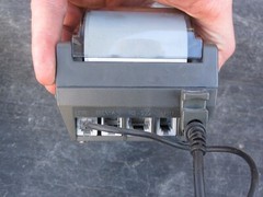 Lipman Nurit 8320 Secure Payment Terminal w Power and Data Cords