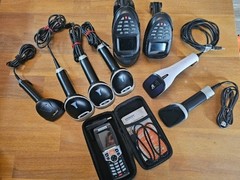Lot of 9 various Barcode Scanners: ScanAvenger, Vcall, JRHC, Trohestar –