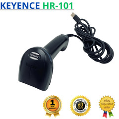 ✅Keyence HR-101 Corded Barcode Scanner Reader w/USB Cable 1 YEAR WARRANTY!⚡️