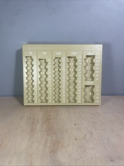 MMF Industries Countex II Plastic Coin Counting/Sorting Tray