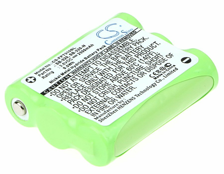 2500mAh Battery For Falcon 310,315,320,325,330,335,PT2000,TR-3,TR3,SB-320/5-2043