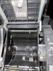 Working Squirrel Systems POS Receipt Printer with power cord.