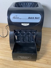 Royal Sovereign Quick Sort Coin Sorter Counter Machine QS-1AC Tested-Works