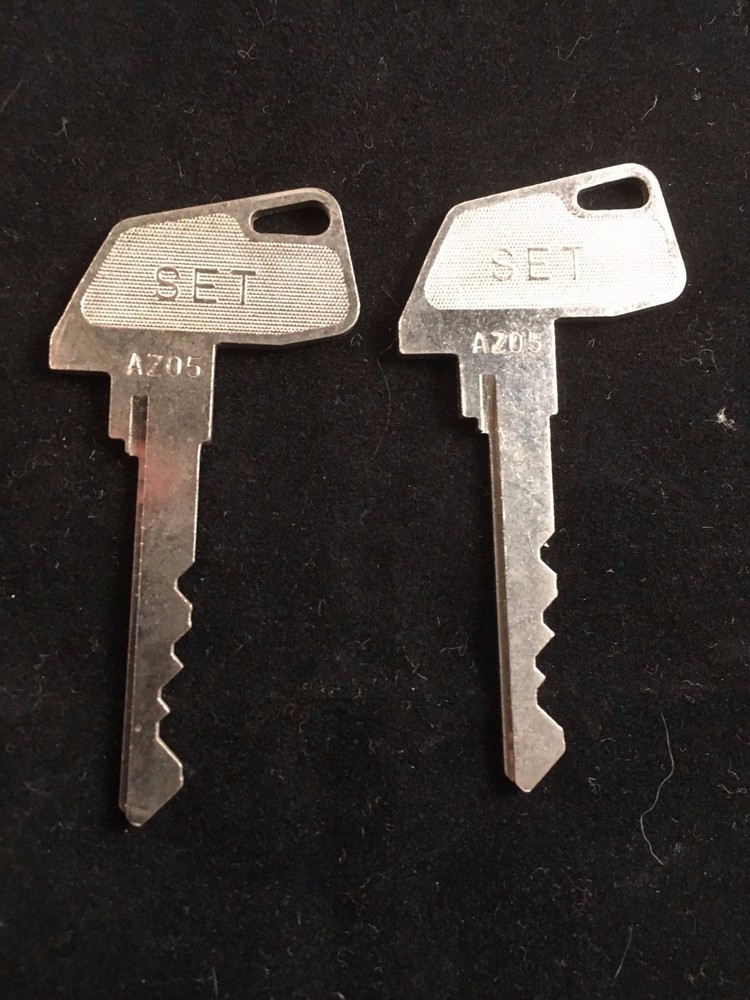 TEC CASH REGISTER, SET KEY, #AZ05, SET OF 2