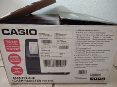 Casio PCR-T273 Electronic Cash Register With PG, OP And Drawer Key Complete New