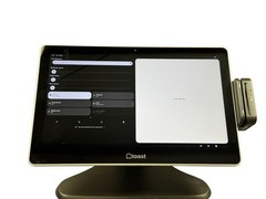 Toast POS System TT200 Touchscreen Network Point Of Sale w Card Reader – NO PSU