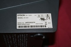 Lot of (7) EPSON TM-T88IV THERMAL w/seriai I/F& PS-180 adapter-Tested-See photos
