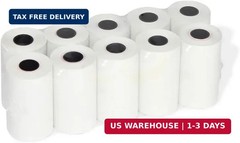 Gorilla Supply Thermal Paper Receipt Roll 2-1/4″ x 50′ BPA Free 50 Rolls