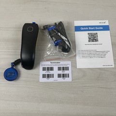 NETUM 2D Wireless Barcode Scanner Bluetooth USB 2.4G Yellow for POS Inventory