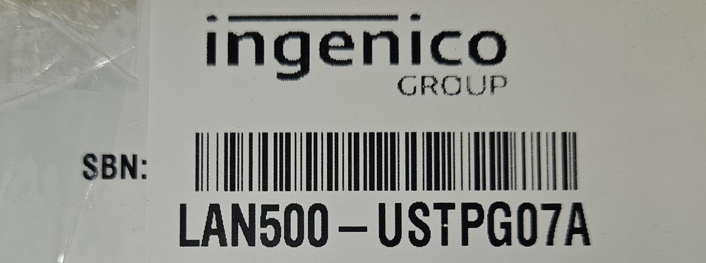 Ingenico Lane 5000 Card Reader Payment Terminal LAN500-USTPG07A #70