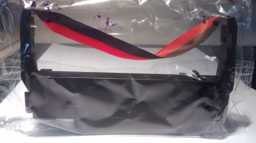 12 EPSON ERC-30 / ERC-34 / ERC-38 Ink Ribbons – Purple & Red ERC30/34/38PR
