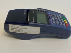PP15: Verifone OMNI 5100 Credit Card Reader W/ Power Supply & Telephone Cable