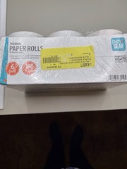 Pen + Gear Thermal Paper Rolls 3.12 In X 190 Ft 6 Rolls