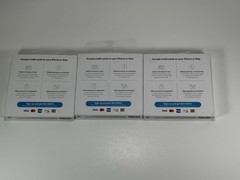 Lot Of 3 Square Reader for magstripe (with Lightning connector) – NEW