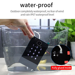 TTLOCK App Unlock IP67 Waterproof RFID Barcode Reader 2D QR Code Access Control