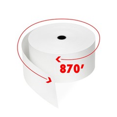 Nautilus – Hyosung NH-1500 Series 3 1/8″ x 870′ Heavy Thermal Paper (16 Rolls)