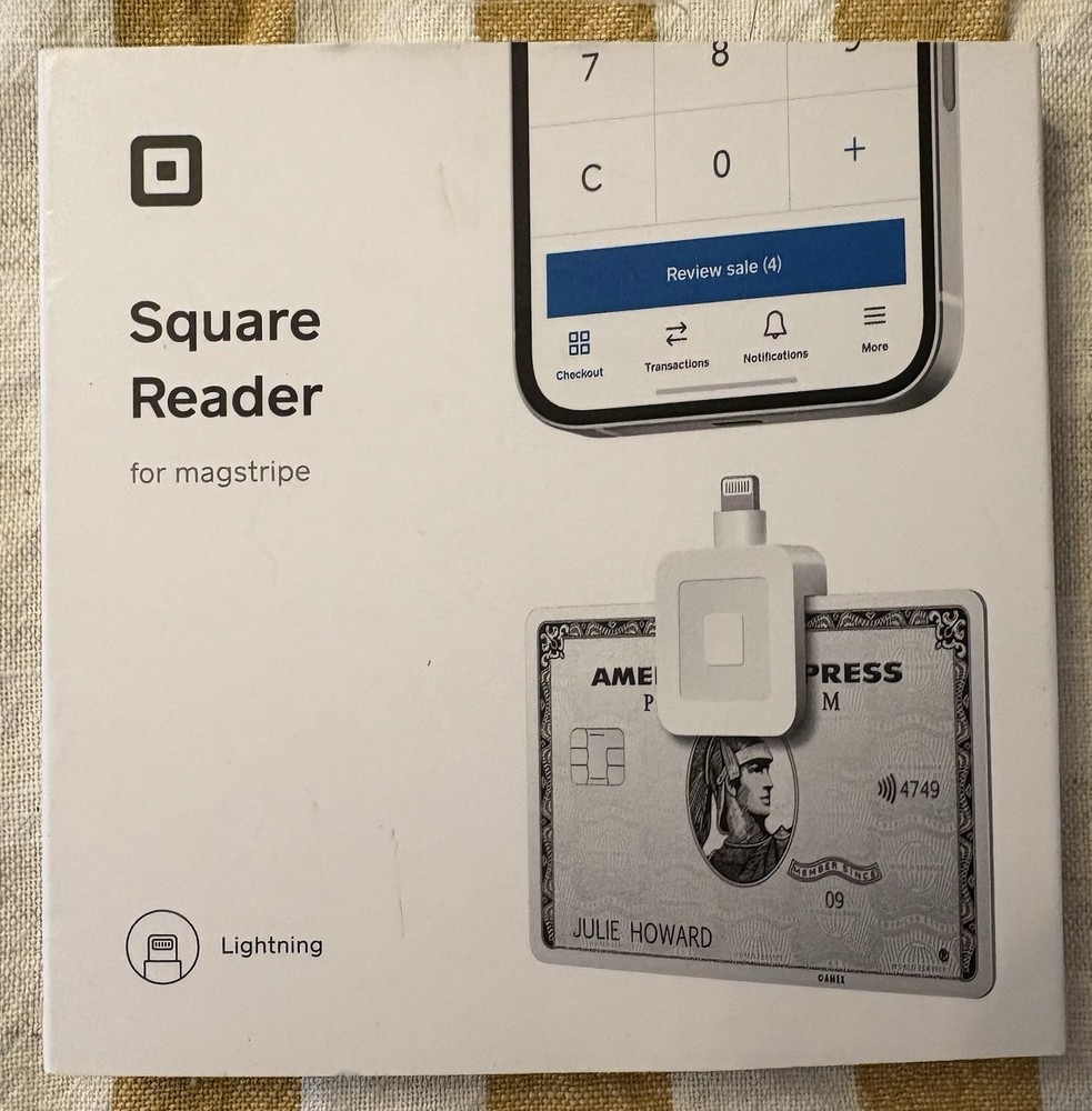 Square A-SKU-0523 Reader for Magstripe Lightning Connector