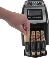 High-Speed Electric Coin Counter with Anti-Jam Technology – For Home & Business