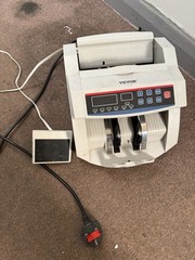 Vevor Bill Counter Machine with LED Display and Counting Modes