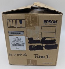 Epson TM-U220B M188B Dot Matrix POS Receipt Printer Ethernet USB – New Open Box