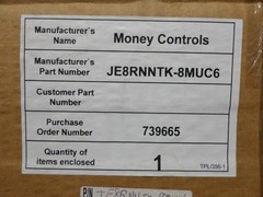 Money Controls JE8RNNTK-8MUC6 CX-25 Coin Dispencer CX2-6 – New