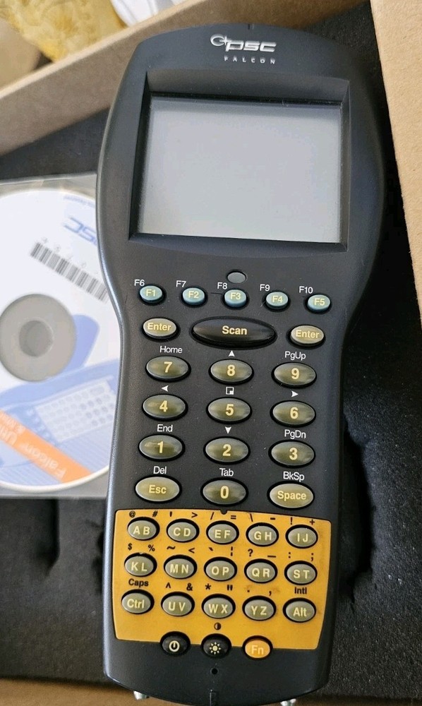 PSC Falcon 345 (p/n: 345-1101-005) Data Collection Terminal Barcode Scanner.