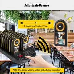 RETEKESS TD169 wireless calling system pager for restaurant PC function 20 Pager