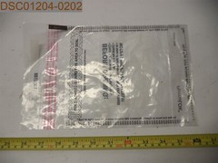 QTY = 1,000(4 PACKS OF 250): 5-Strap Currency Bags, Clear, 585011, 2830020190911