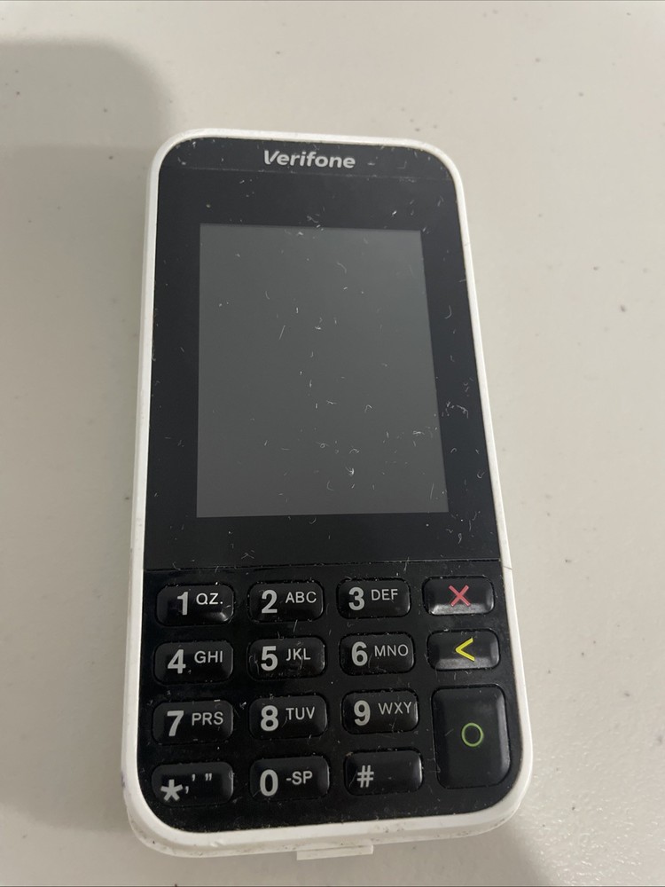 VeriFone e285 Model Mobile Payment Device Wi-Fi/Bluetooth BPK087-600 Parts Only