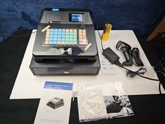 Perfiware Cash Register Drawer Digital Computer Scanner Key Lock Point Of Sales