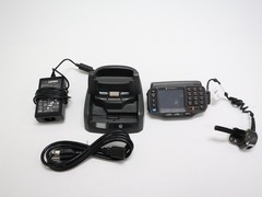 Motorola WT41N0 Terminal, Symbol CRD4000-1000UR Cradle, RS419 Ring (READ!!)