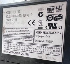 Star Micronics TSP700II Thermal Receipt Printer- Point of Sale Printer