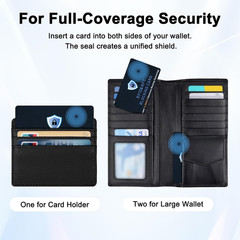 5 Pack RFID Blocking Cards, NFC Contactless Bank Debit Credit Card Protector