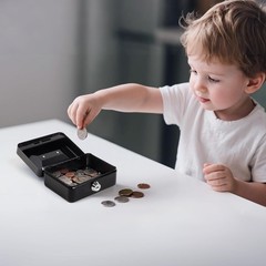 X-Small Lock Box for Cash, Coins, and Medication – Stylish and Secure
