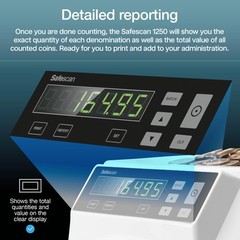 1250 USD Coin Counter That Quickly Value Counts and Sorts Mixed USD Coins – C…
