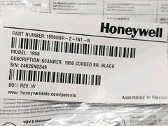 Honeywell 1950 Handheld Barcode Scanner Black P/N 1950GSR-2-N