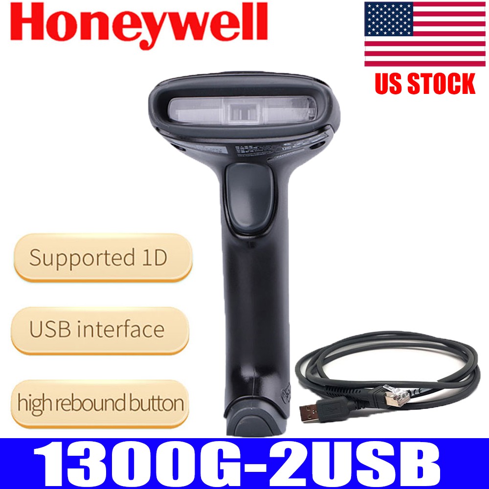 Honeywell 1300G-2USB Hyperion 1300G Wired Handheld Barcode Scanner w/ USB Cable